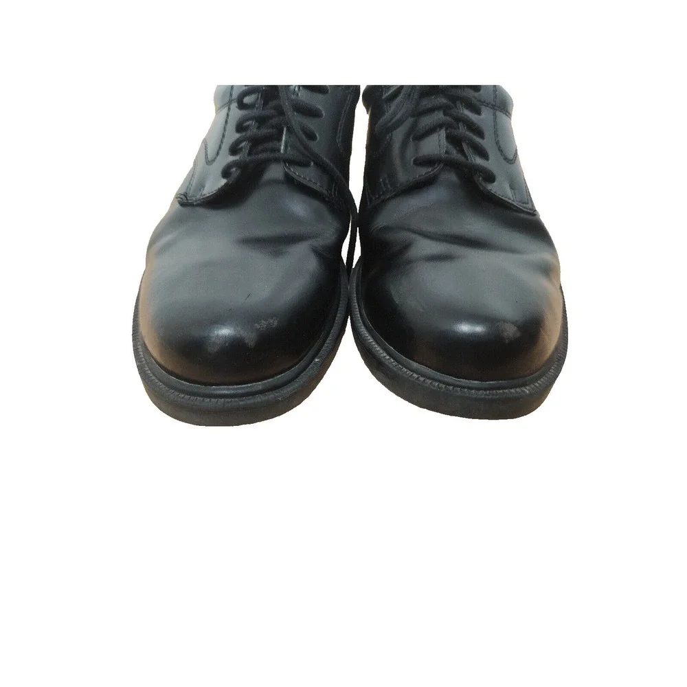 Deer Stags TIMES black leather plain toe lace up‎ oxford men's size US 9.5 M